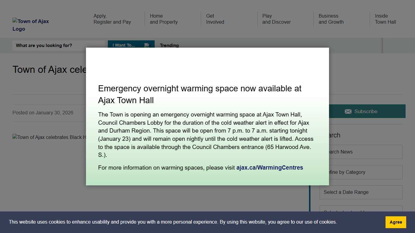 Town of Ajax celebrates Black History Month 2026 - Town of Ajax